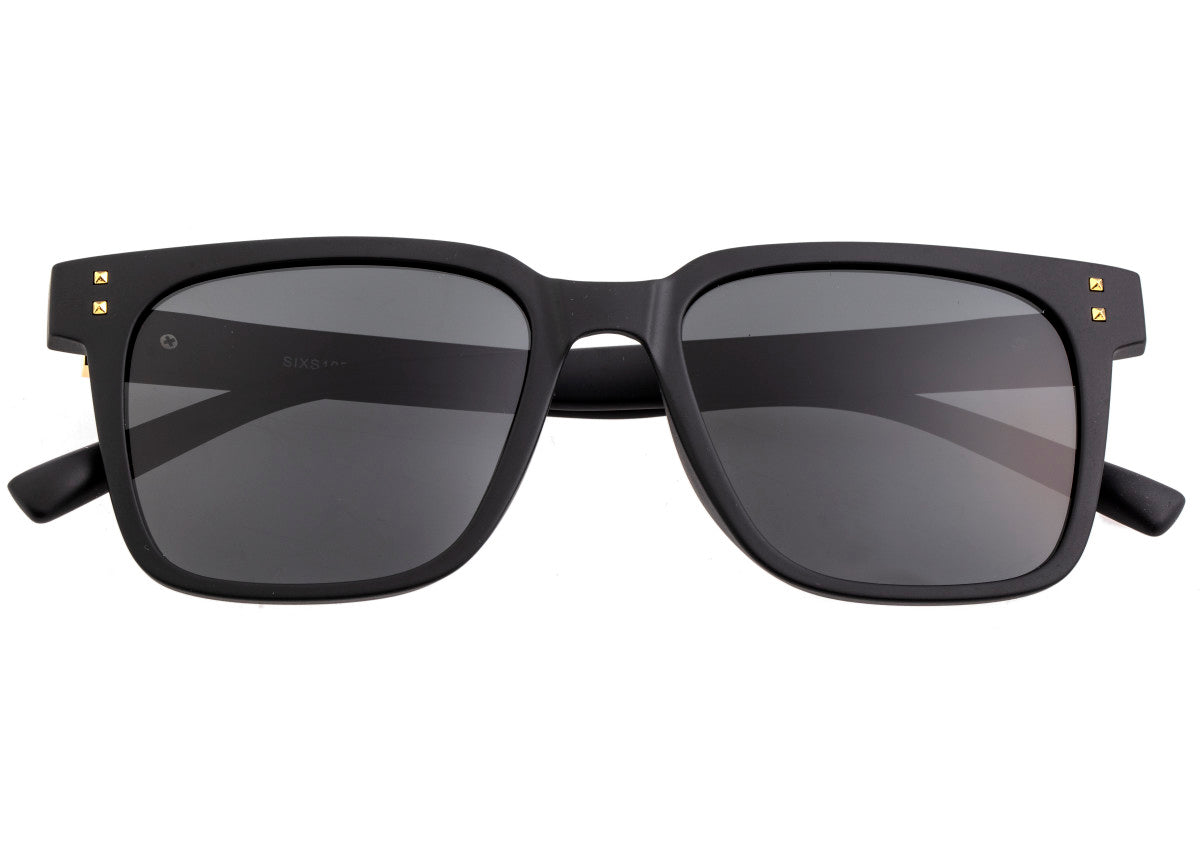 Sixty One Capri Polarized Sunglasses - Black/Black - SIXS109BK