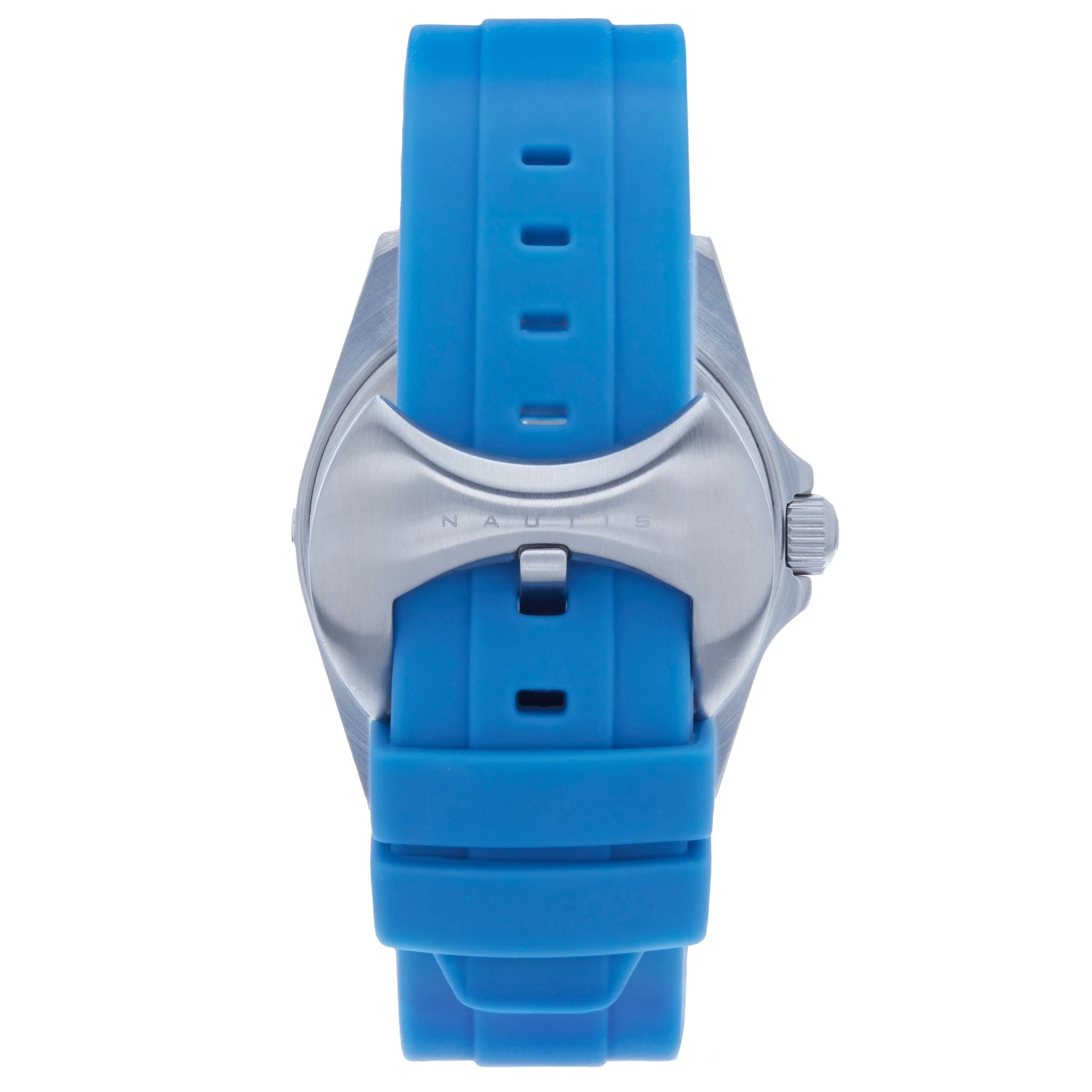 Nautis Interceptor Box Set with Interchangable Bands and Date Display - Light Blue - 19161G-A