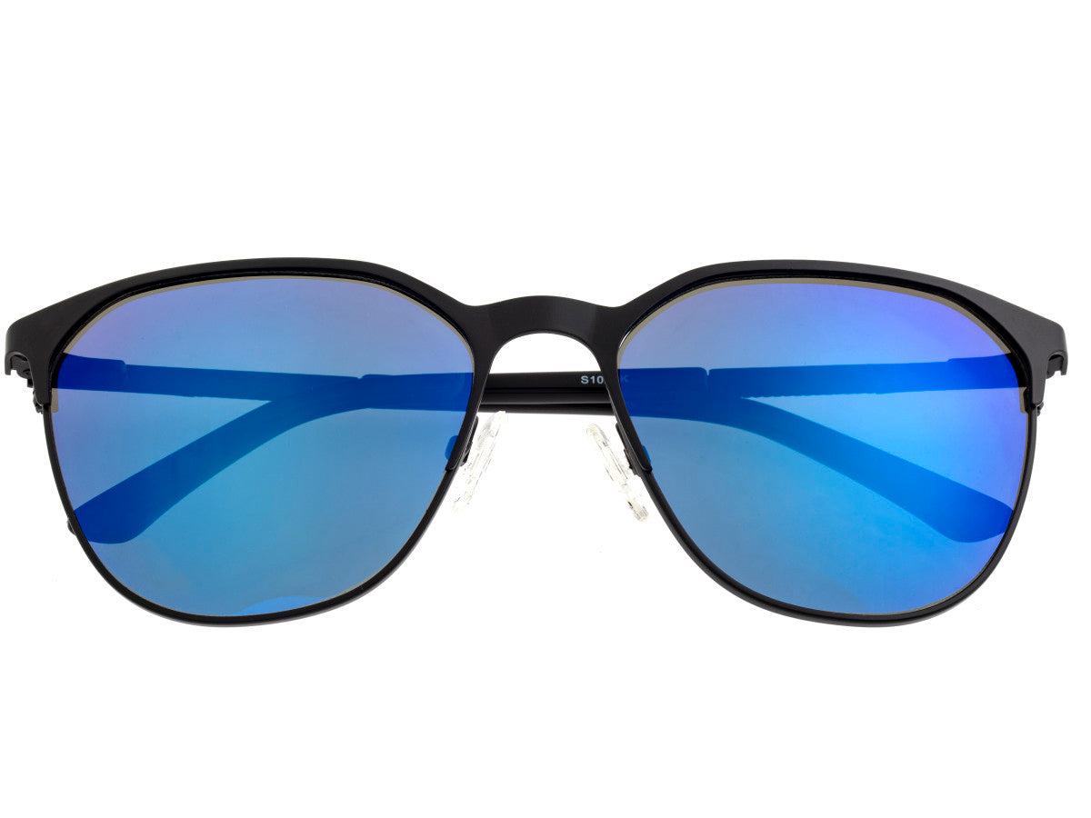 Sixty One Corindi Polarized Sunglasses - Black/Purple-Blue - SIXS102BK