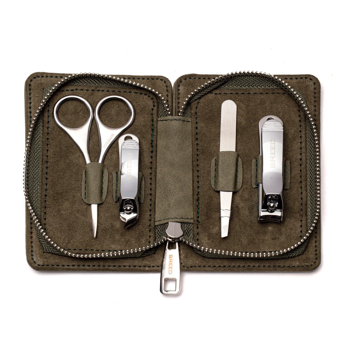 Breed Sabre 4 Piece Surgical Steel Groom Kit - BRDGRMKIT3