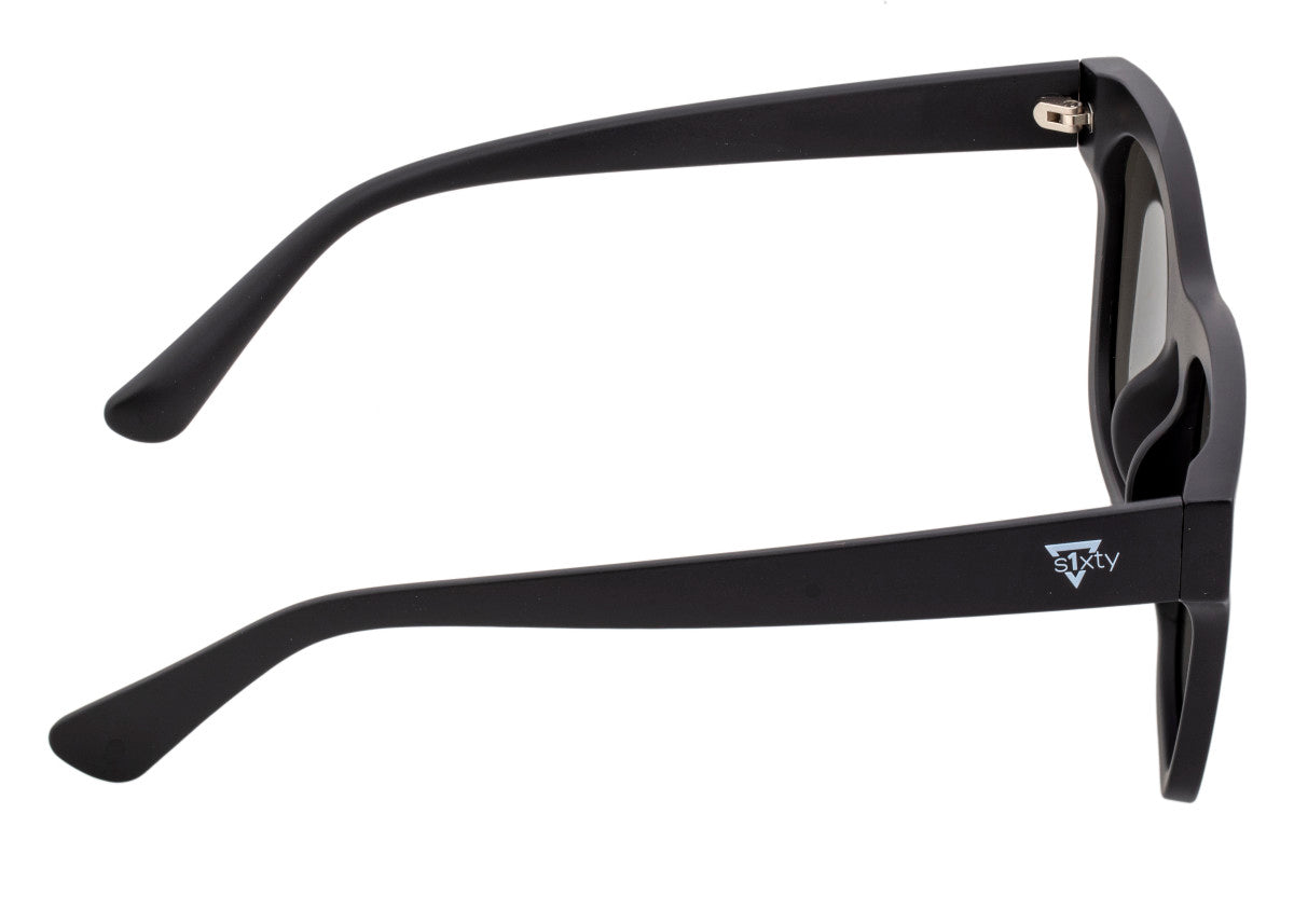 Sixty One Delos Polarized Sunglasses - Black/Black - SIXS112BK
