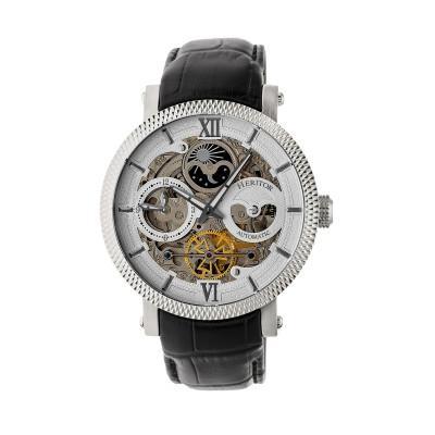 Heritor Automatic Aries Skeleton Dial Men's Watch