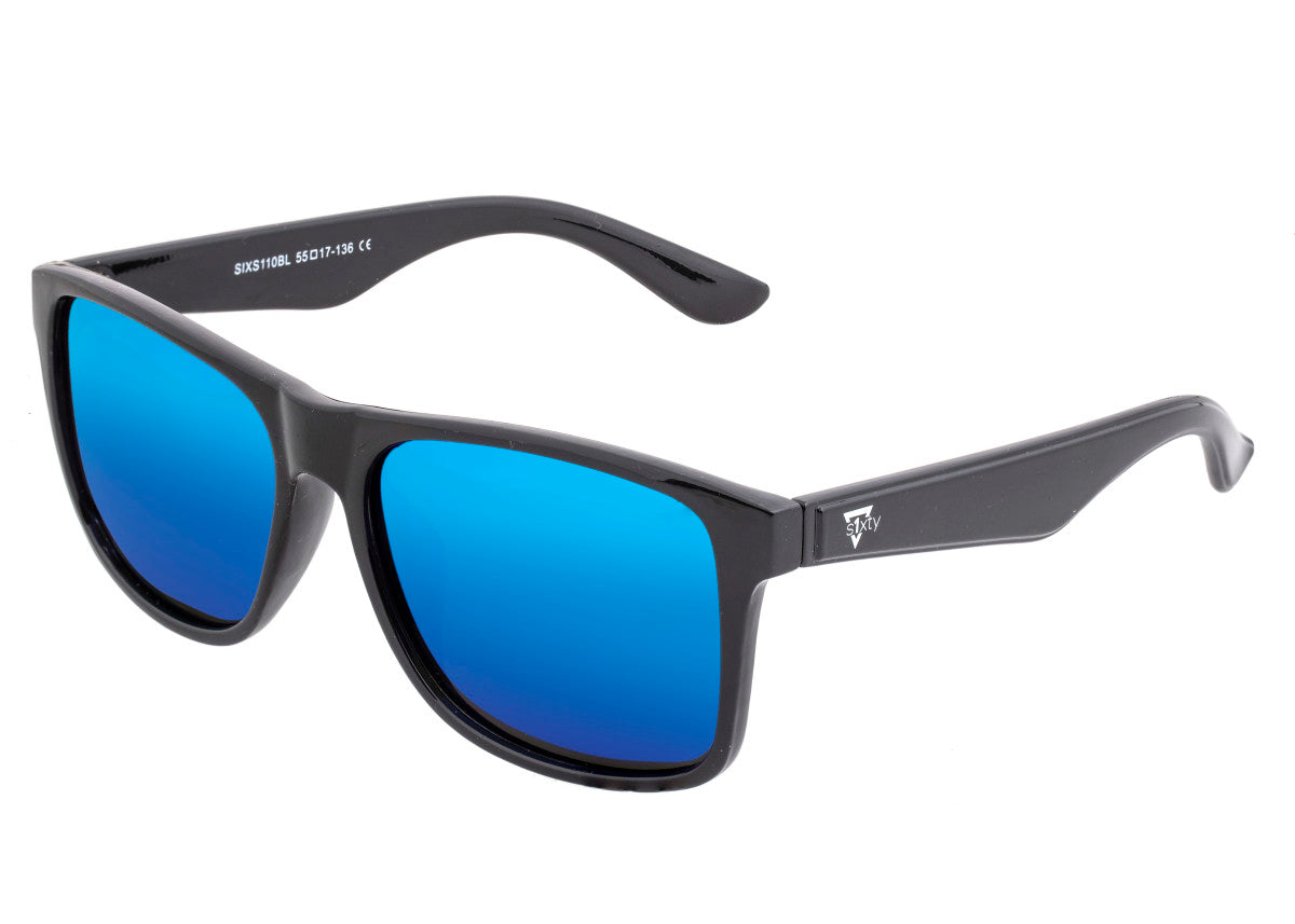 Sixty One Solaro Polarized Sunglasses - Black/Blue - SIXS110BL