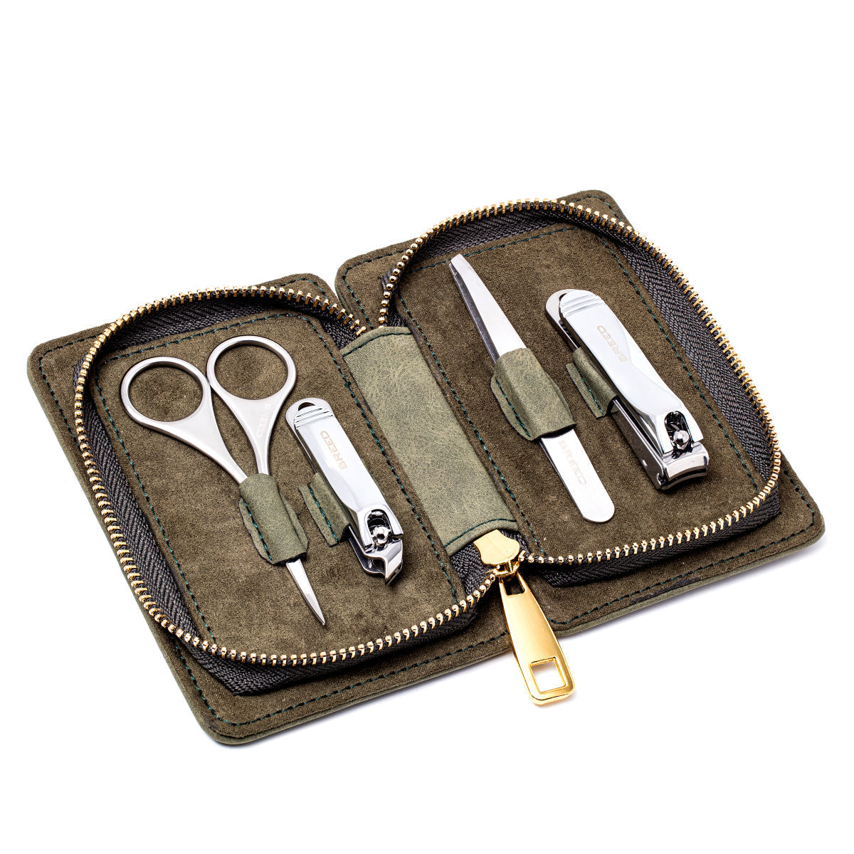 Breed Sabre 4 Piece Surgical Steel Groom Kit - BRDGRMKIT3