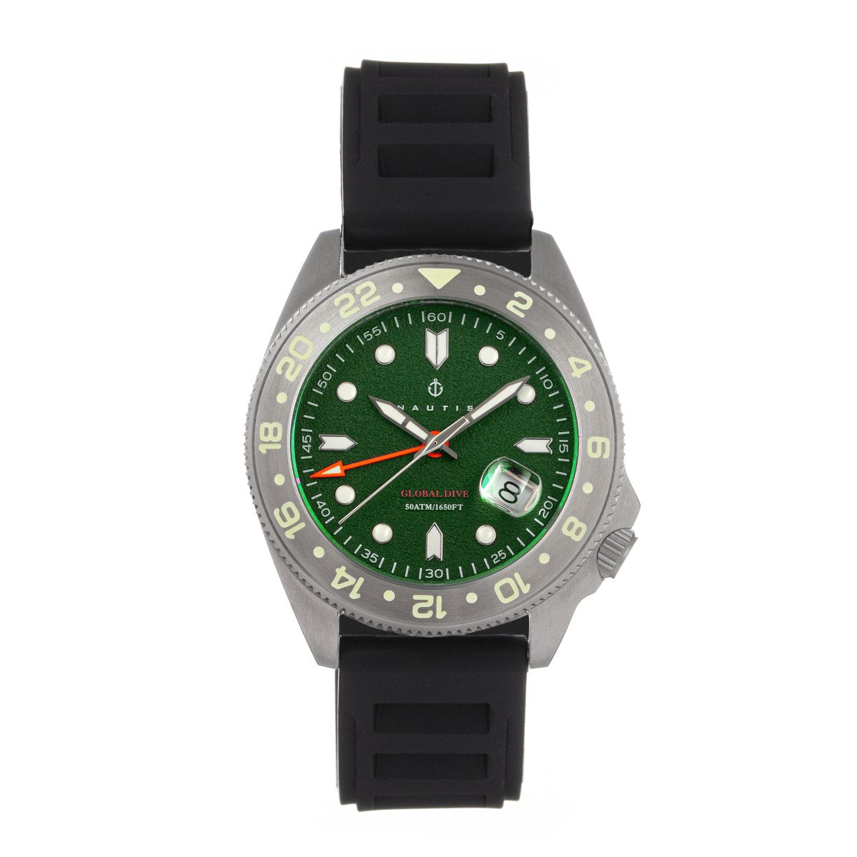 Nautis Global Dive Watch w/Date