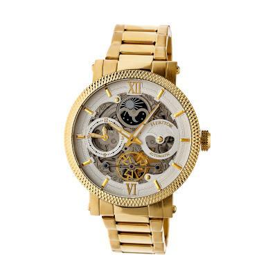 Heritor Automatic Aries Skeleton Dial Men's Watch